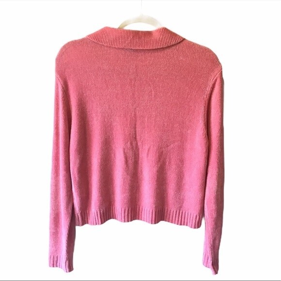Boston Proper Pink Cardigan Sweater Size XS - Picture 3 of 4